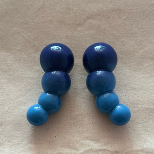 Grace Scharf Design BuBu Earrings 001 - Blue