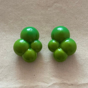 Grace Scharf Design BuBu Earrings 002 - Green