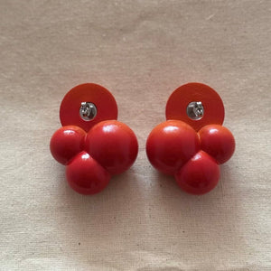 Grace Scharf Design BuBu Earrings 002 - Orange