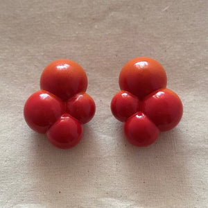 Grace Scharf Design BuBu Earrings 002 - Orange