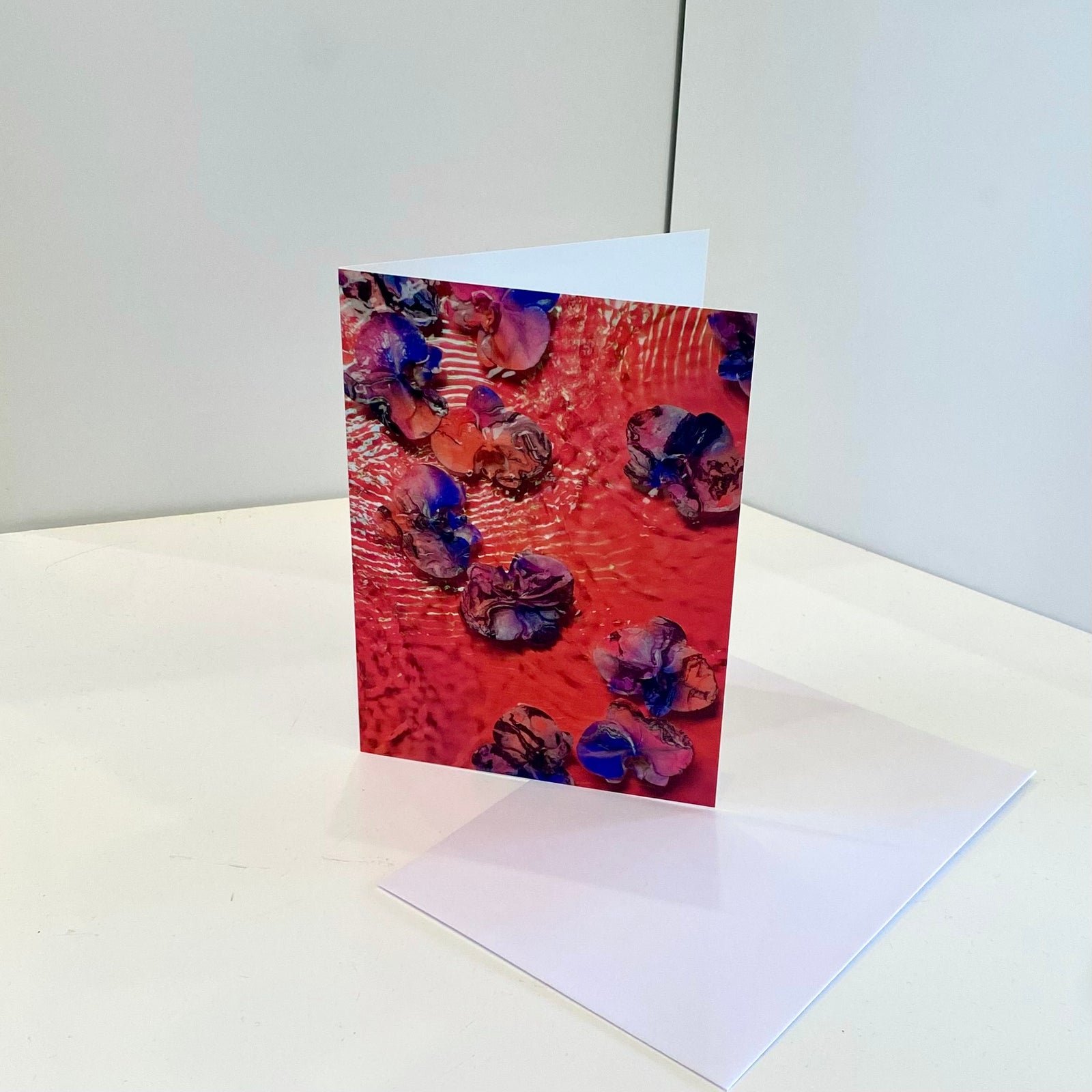 AGWA x ACID.FLWRS West Coast Aqua Greeting Card