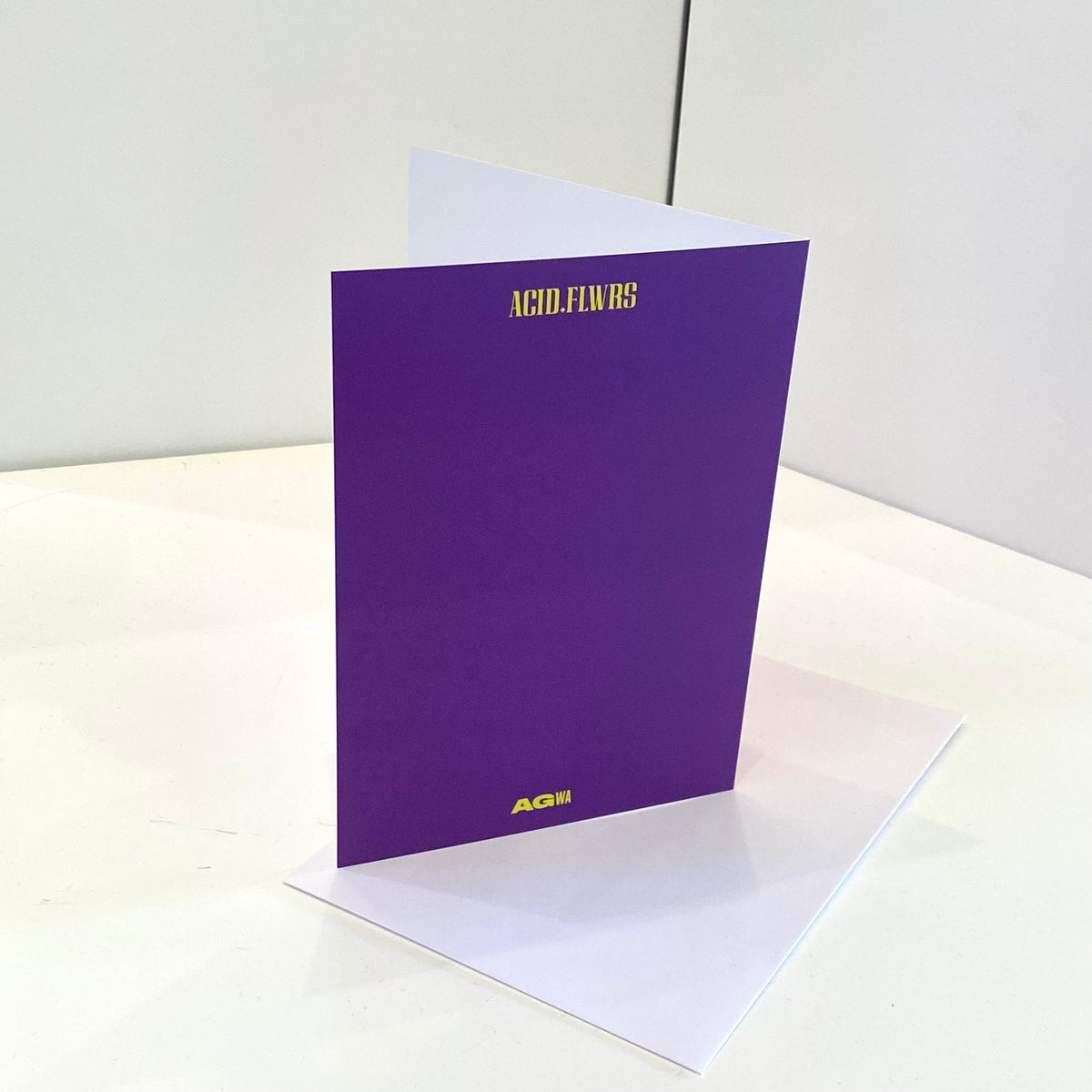 AGWA x ACID.FLWRS West Coast Aqua Greeting Card