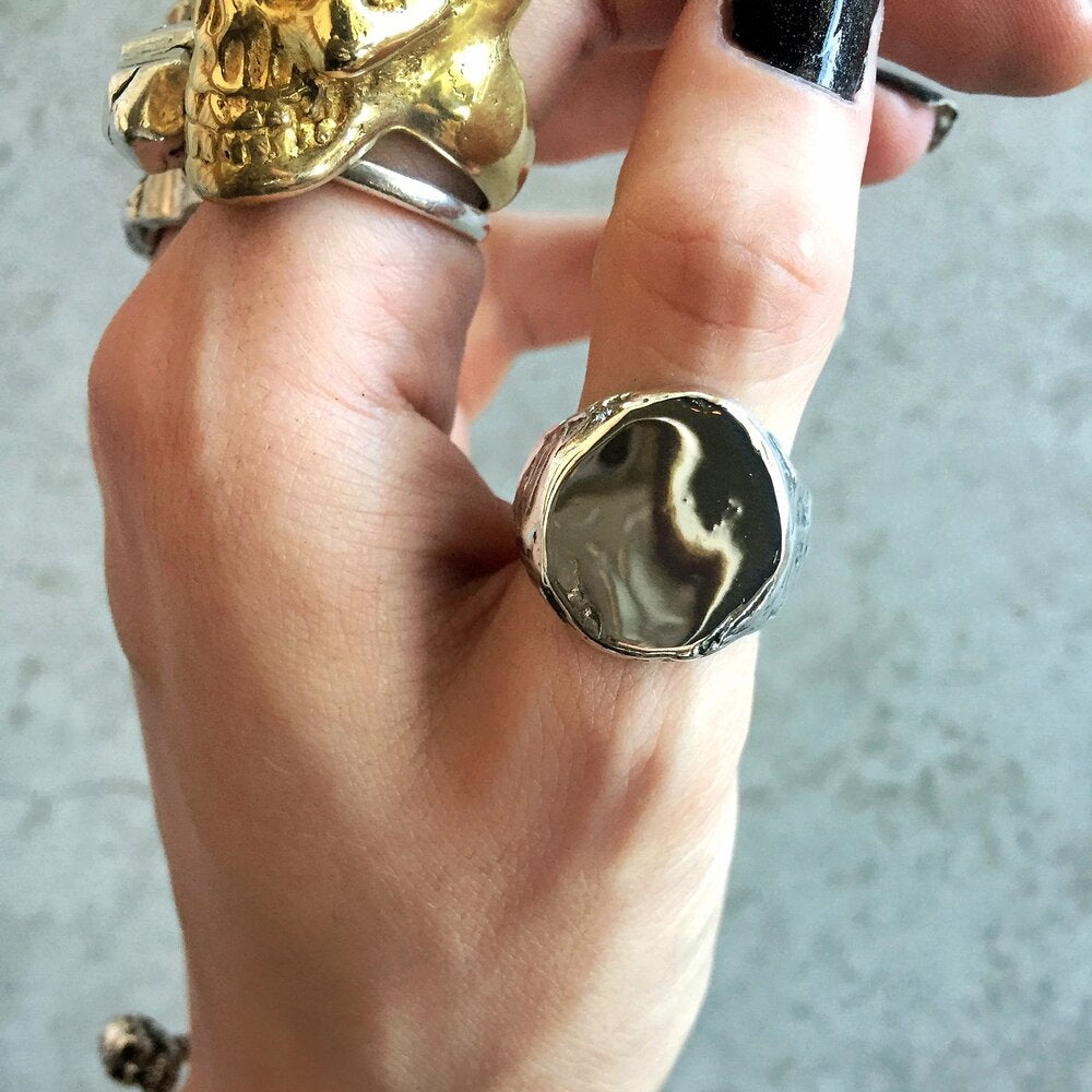 ÎMMØRTALË Jewellery Mini Mirror Mirror Signet Ring