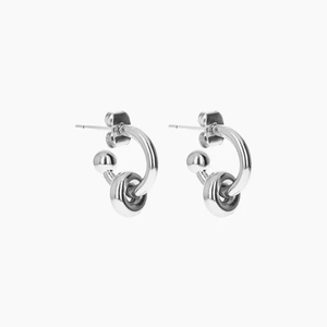 Justine Clenquet Ethan Earrings - Silver