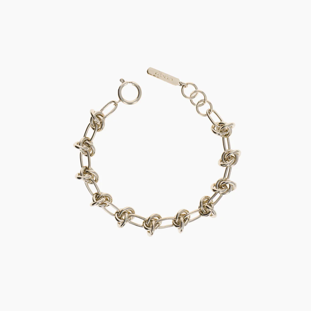 Justine Clenquet Daria Bracelet - Pale Gold