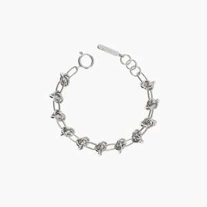 Justine Clenquet Daria Bracelet - Palladium