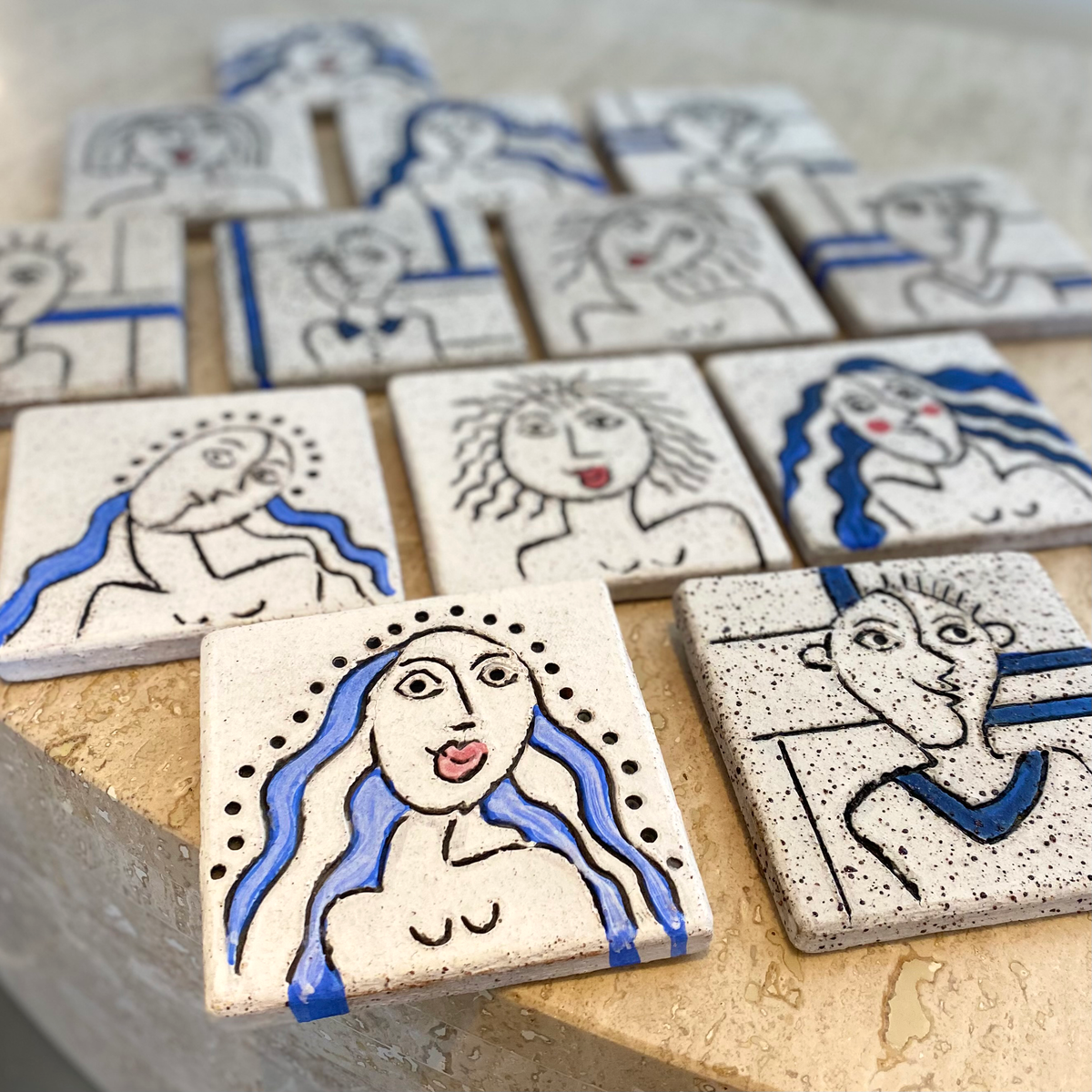 Jenny Dawson Face It Tiles
