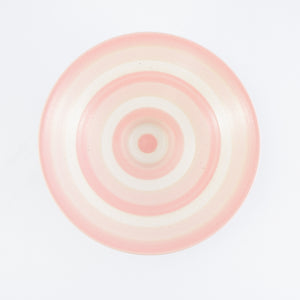 Jackie Masters Whispering Pink Striped Bowl