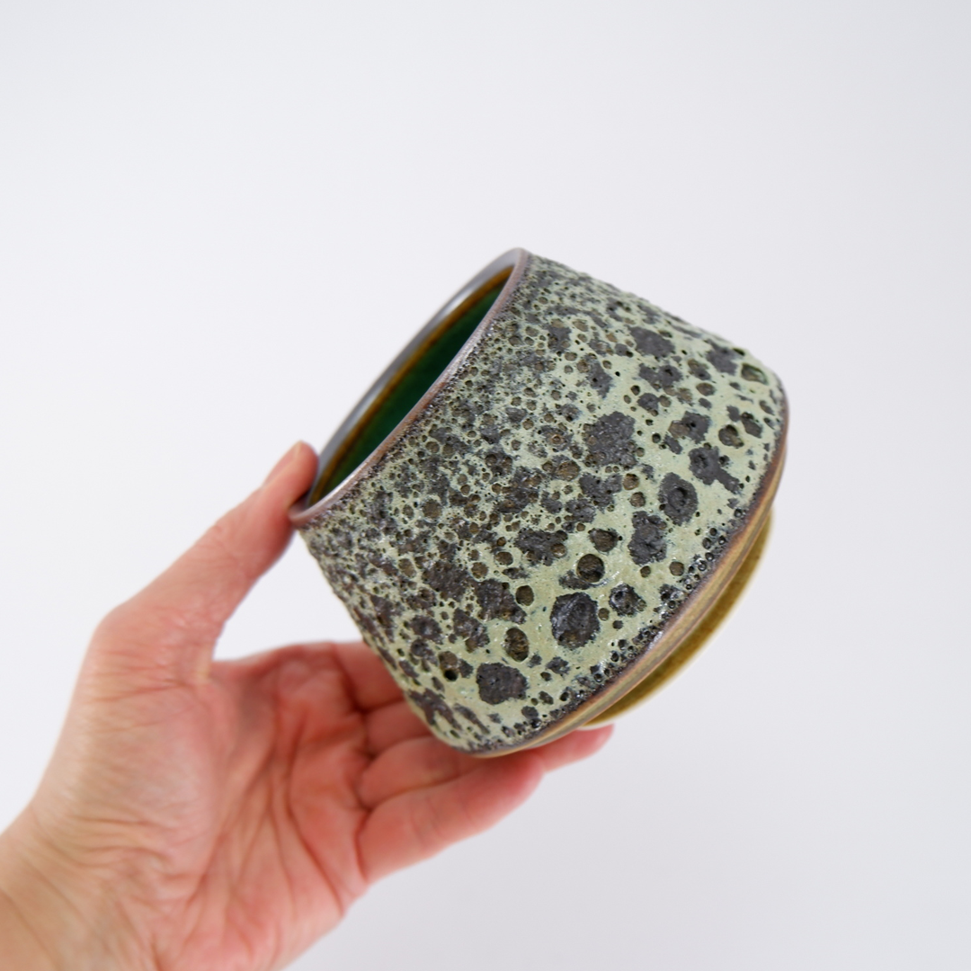 Jackie Masters Angled Bowl - Forest Series