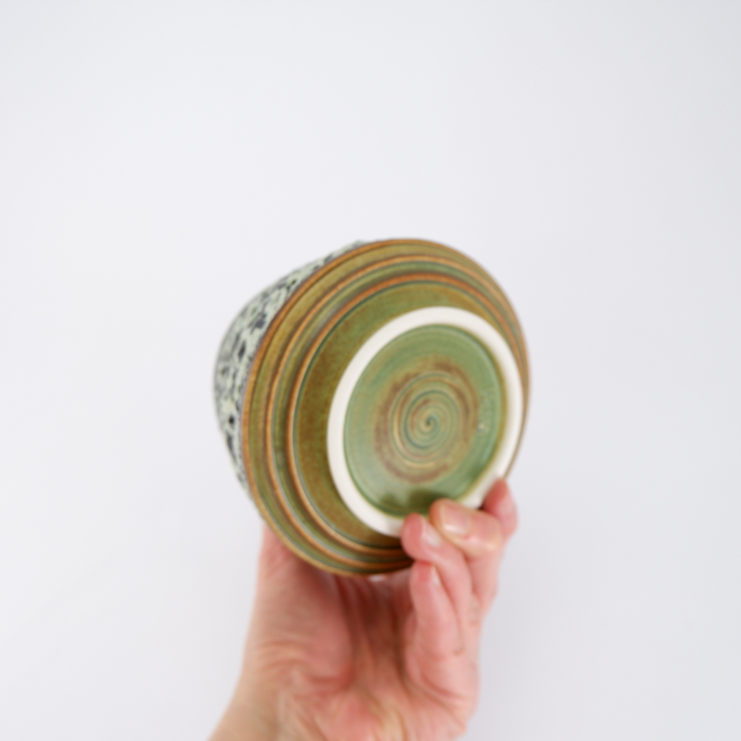 Jackie Masters Angled Bowl - Forest Series