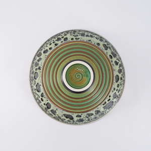 Jackie Masters Footed Bowl - Forest Series