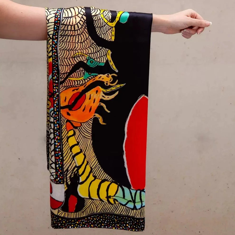 One of Twelve Purlkartu- Spider Scarf by John Prince Siddon