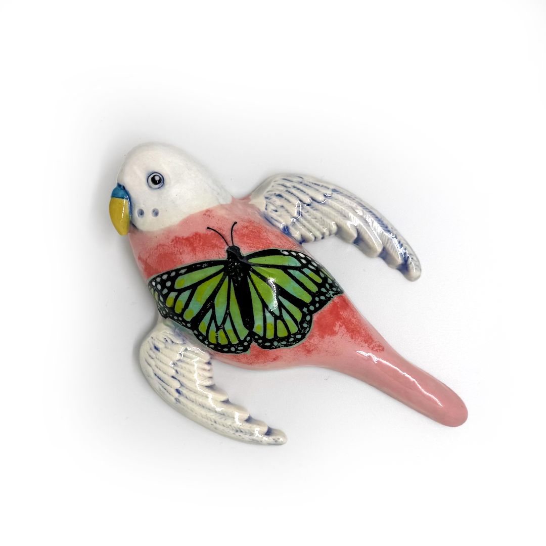 Janelle Peterson Budgie - Butterfly