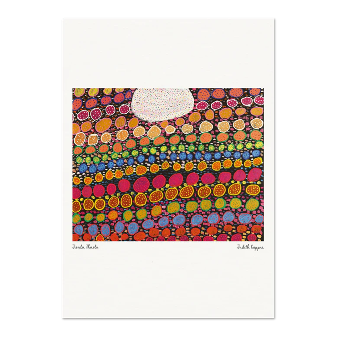 Juluwarlu Group Print Jiirda Thalu by Judith Coppin