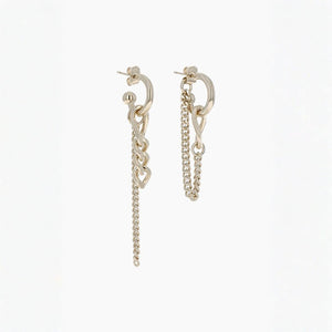 Justine Clenquet Tiko Earrings - Pale Gold