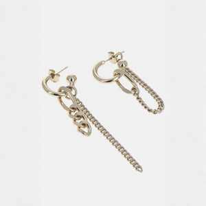 Justine Clenquet Tiko Earrings - Pale Gold