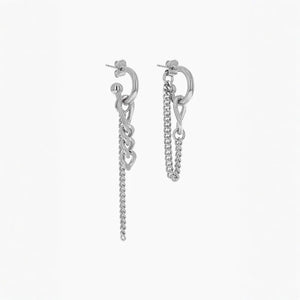 Justine Clenquet Tiko Earrings - Palladium