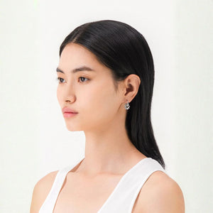 Justine Clenquet Daisy Earrings - Palladium