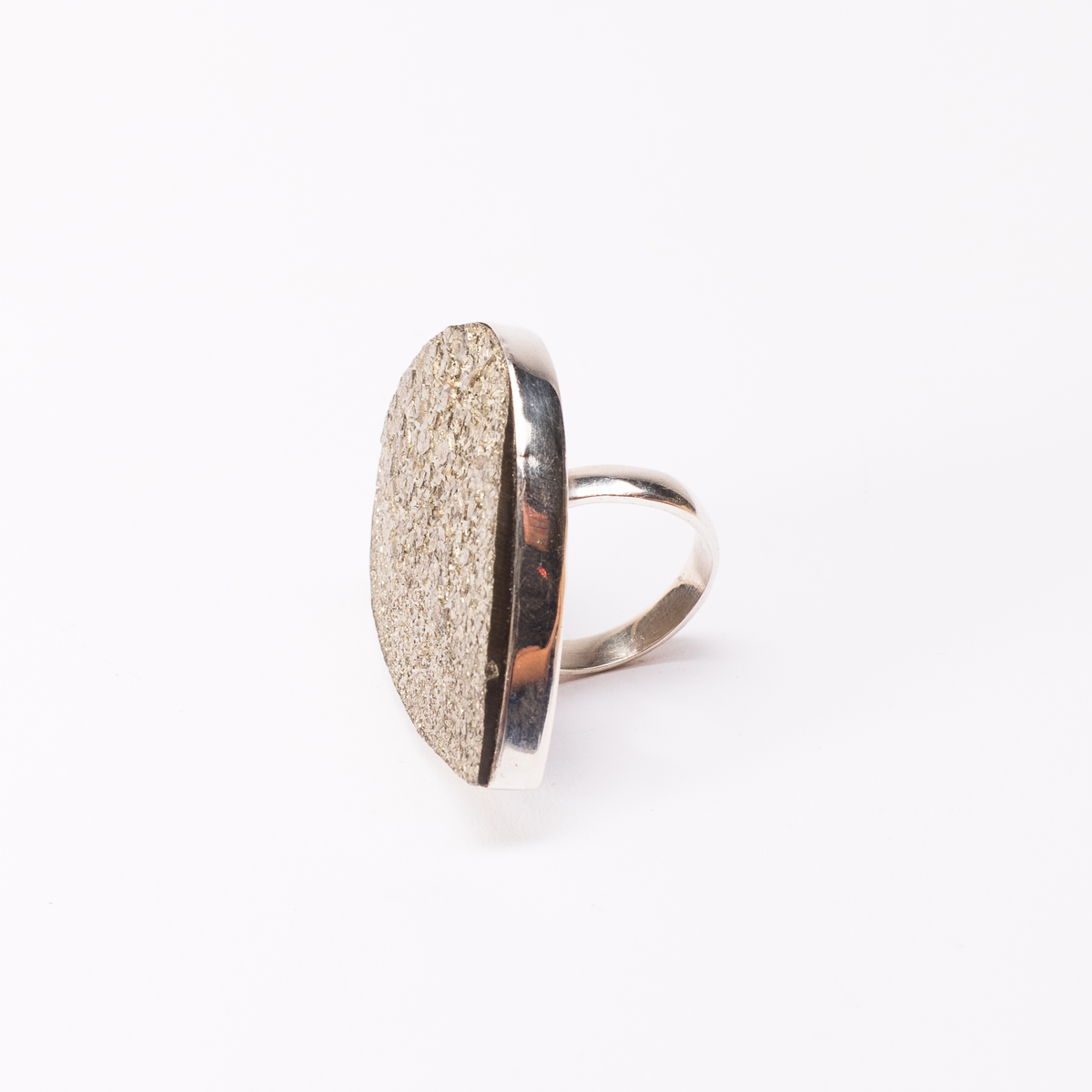 Kerryn-Leigh Designs 925 Sterling Silver Pyrite Ring