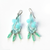 Kate Rohde Teardrop Frill Earrings - Ice Blue