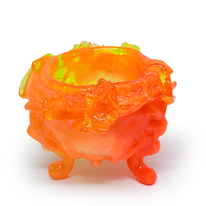 Kate Rohde Small Paw Bowl - Orange/Yellow