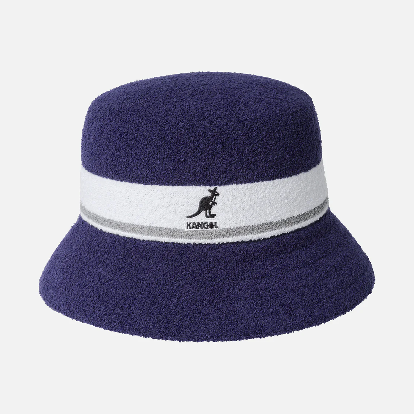 Kangol Bermuda Stripe Bucket Hat - Navy