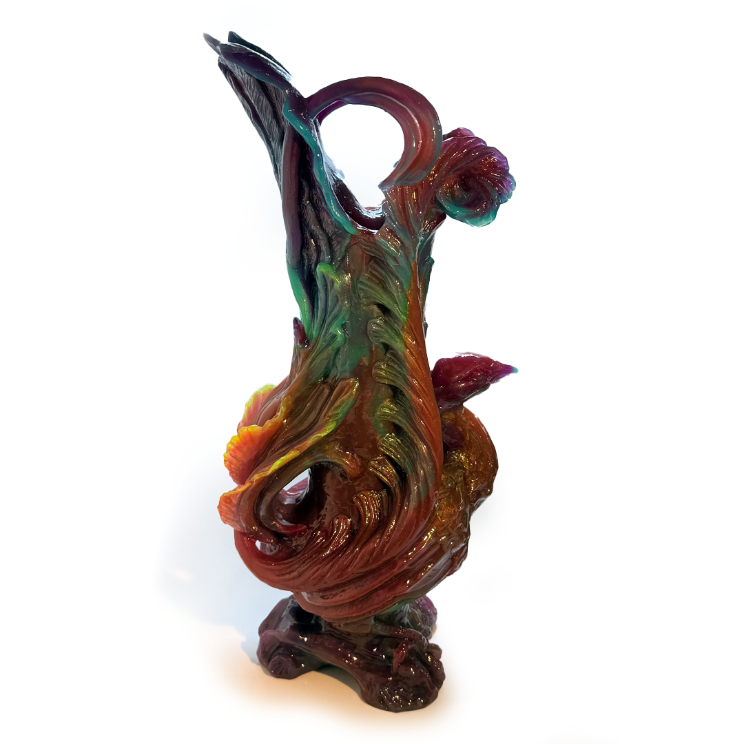 Kate Rohde Lyrebird Vase - Purple