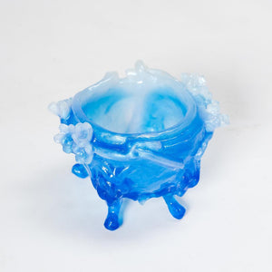 Kate Rohde Small Paw Bowl - Blue/Pale Blue