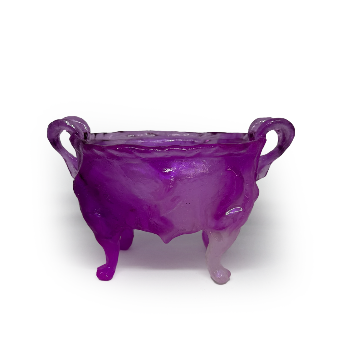 Kate Rohde Medium Paw Bowl - Grape/Lilac