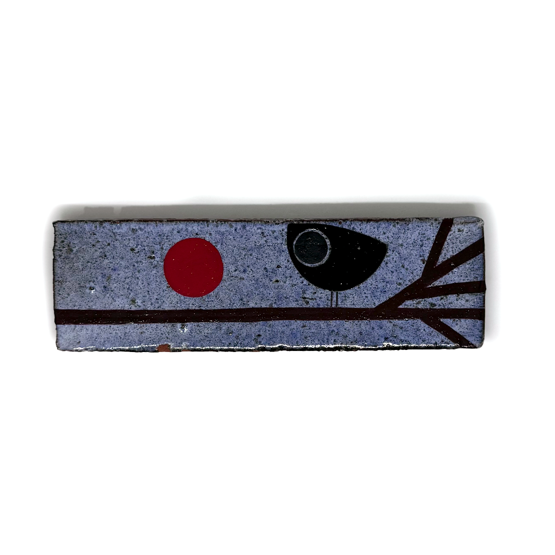 Klopper Bird Hand Painted Extra Long Tiles