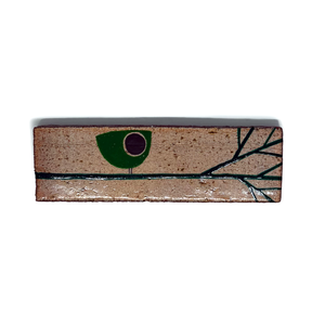 Klopper Bird Hand Painted Extra Long Tiles