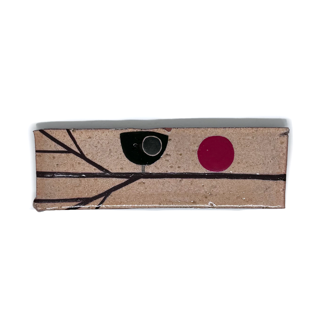 Klopper Bird Hand Painted Extra Long Tiles