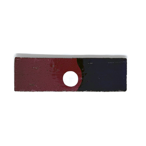 Klopper Moon & Sea Long Hand Painted Extra Long Tile - Dark Blue