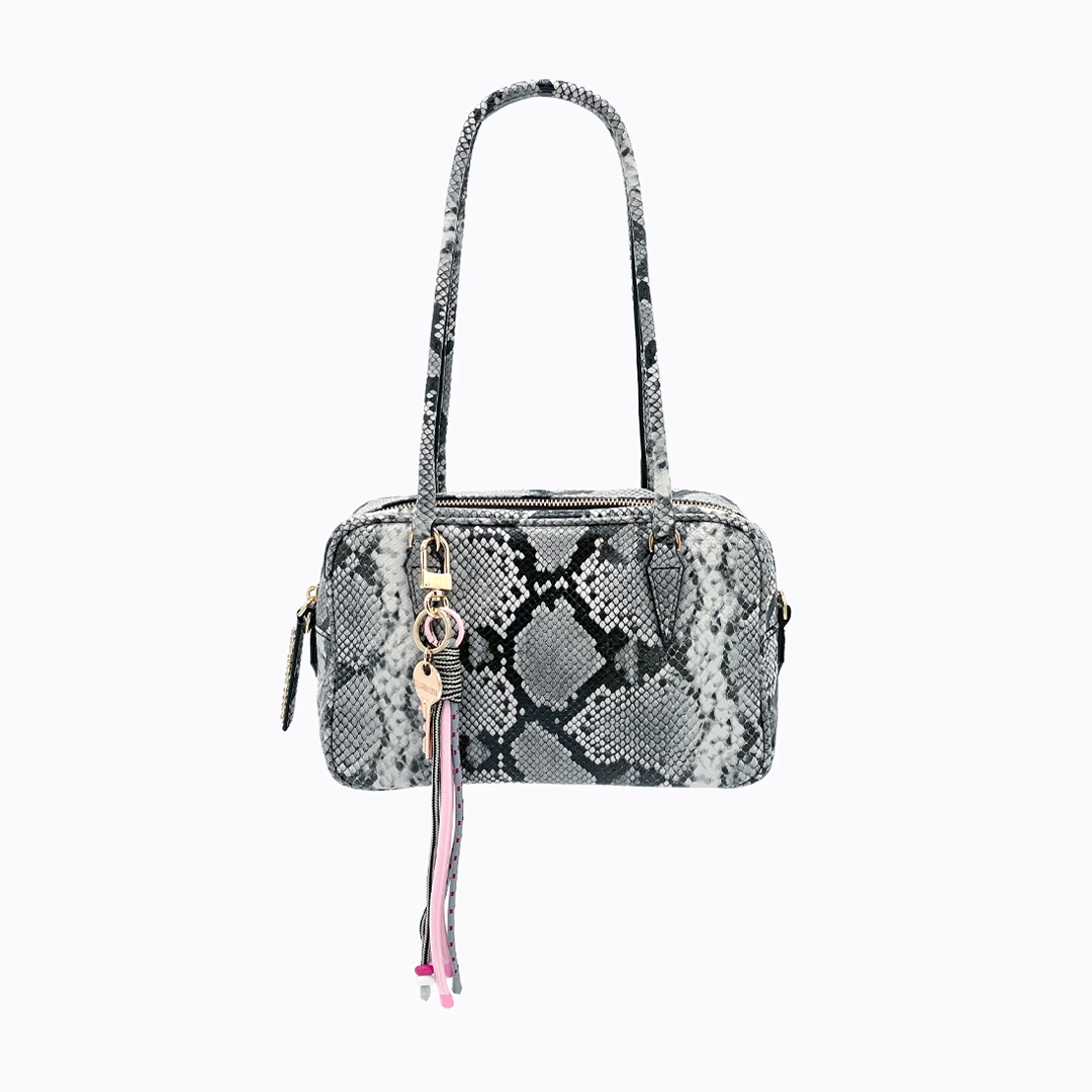 Poppy Lissiman Le Tid Mini Trunk Bag - Grey