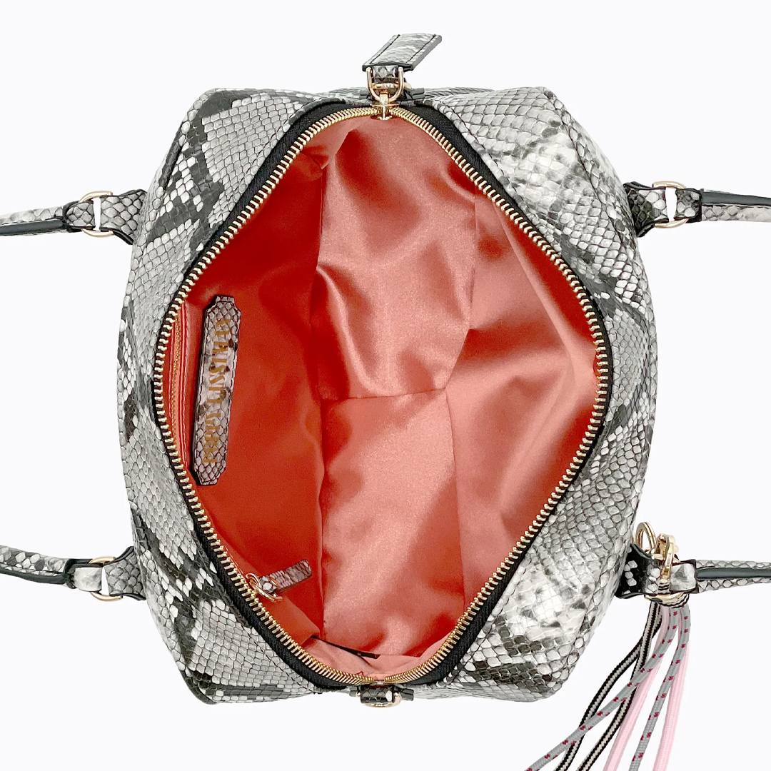 Poppy Lissiman Le Tid Mini Trunk Bag - Grey