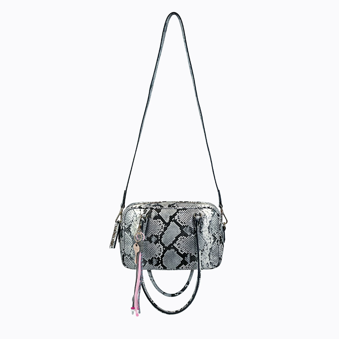 Poppy Lissiman Le Tid Mini Trunk Bag - Grey