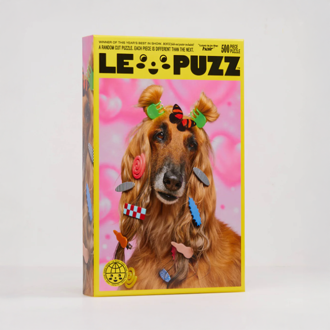 Le Puzz Love Is In The Hair - 500 Piece Jigsaw Puzzle