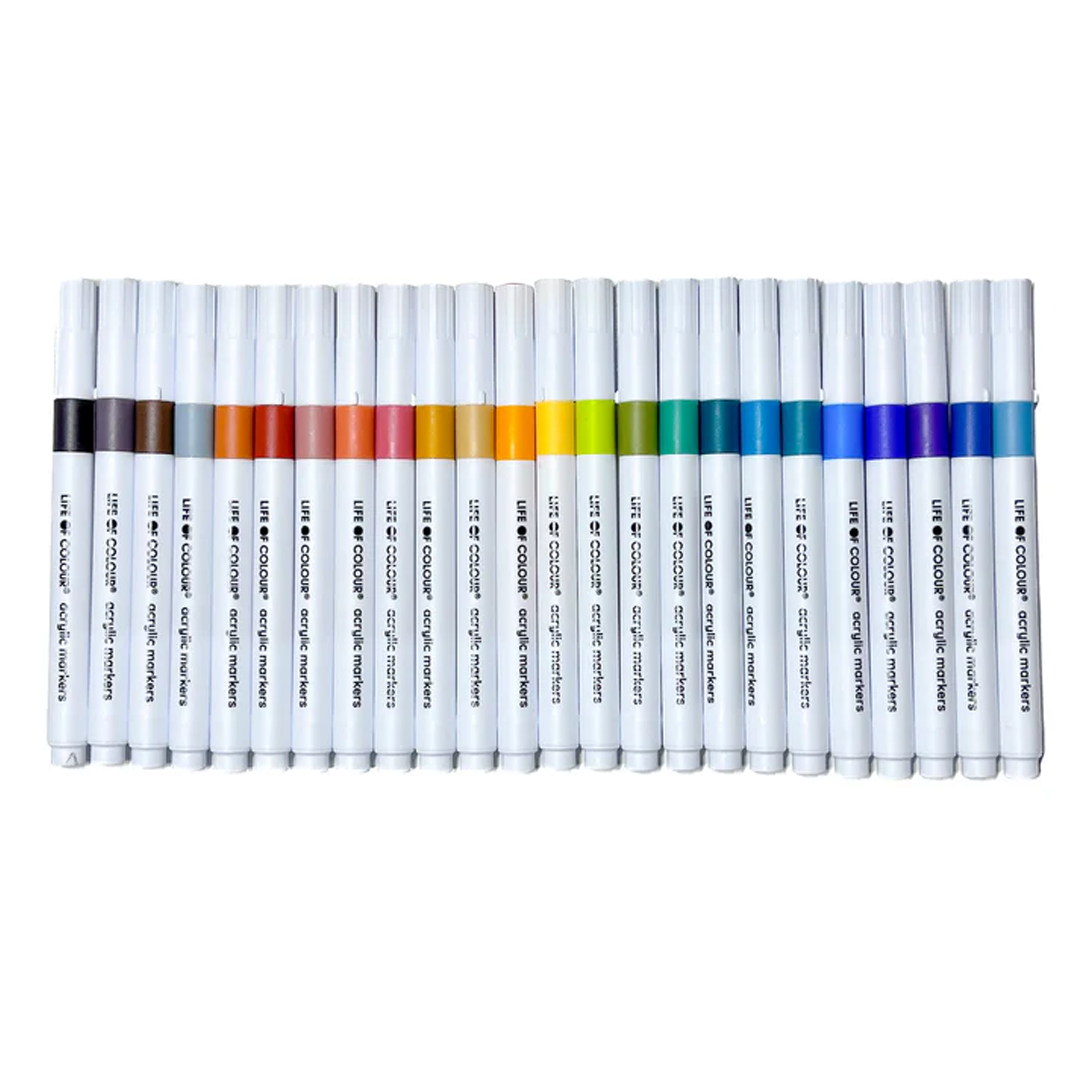 Life of Colour Earth Acrylic Markers