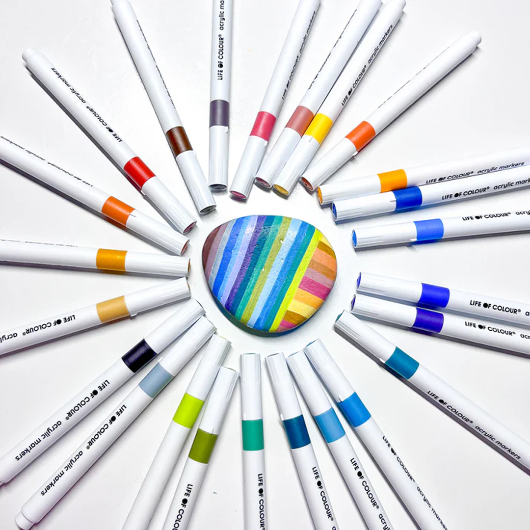 Life of Colour Earth Acrylic Markers