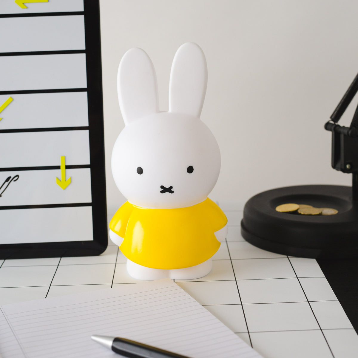 Atelier Pierre Miffy Money Box - Yellow - 13.5cm