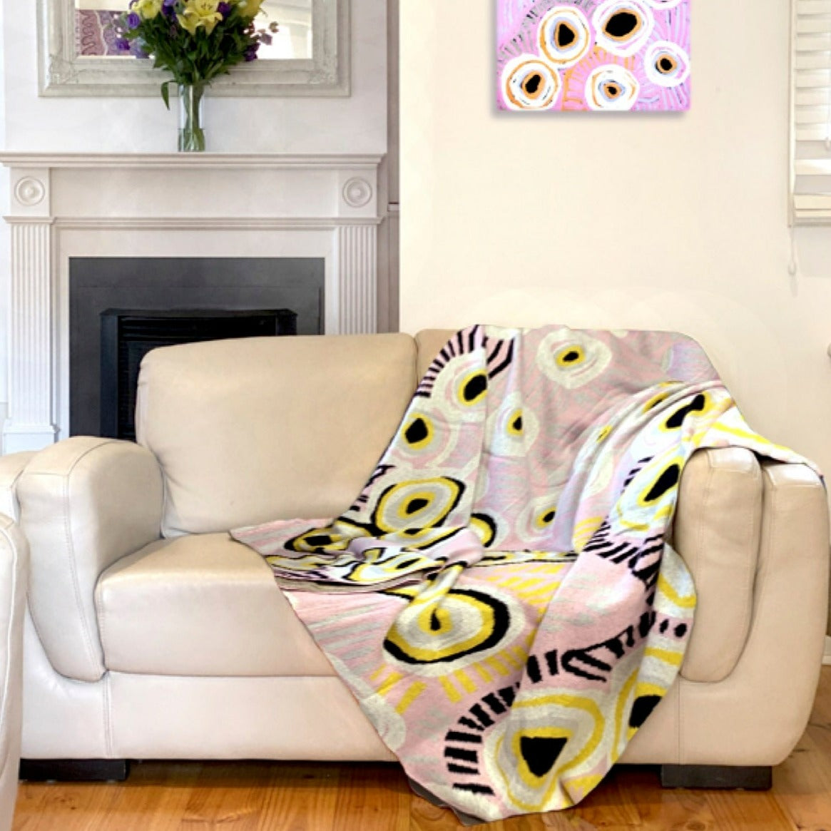 Better World Arts Cotton Throw 125 x 150cm - MNM650