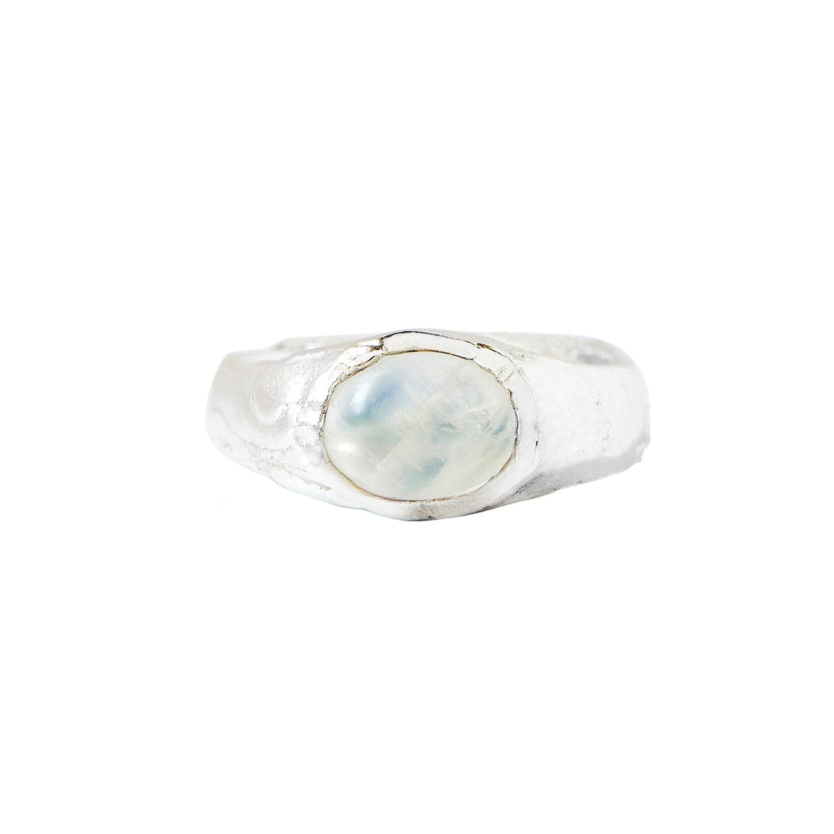 Koro Island George Ring - Moonstone