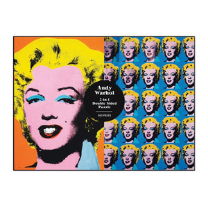 Gallison Andy Warhol Marilyn Double Sided Puzzle