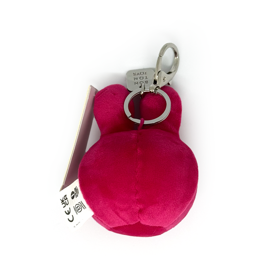 Bon Ton Toys Miffy Squish Ball Keychain - Fuchsia