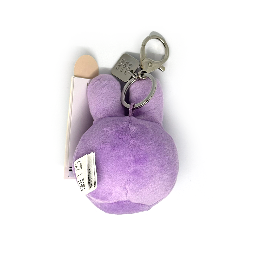 Bon Ton Toys Miffy Squish Ball Keychain - Lilac