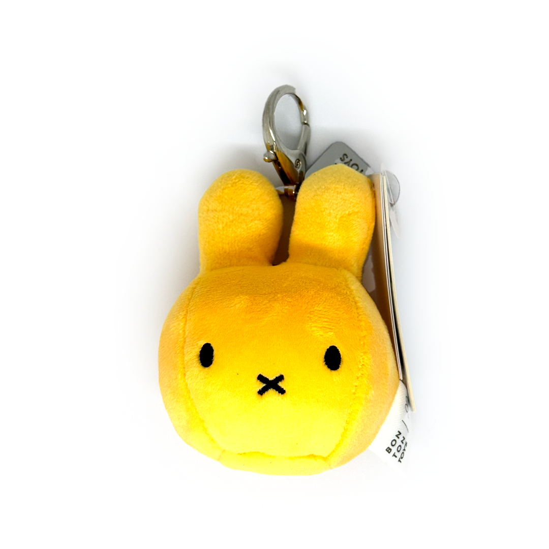 Bon Ton Toys Miffy Squish Ball Keychain - Yellow