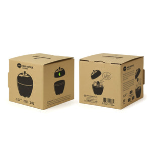 Qualy Mini Happle Container - White