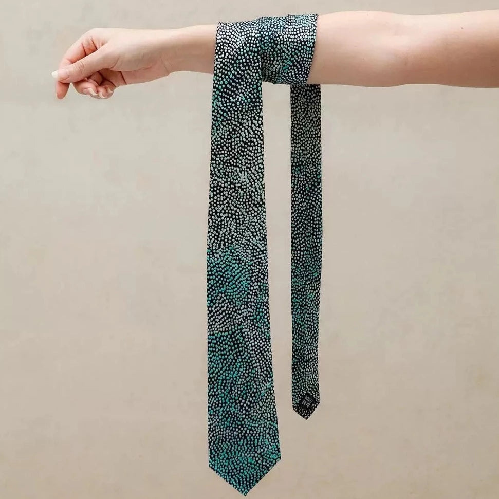 One of Twelve Wakapulkatjara Tie by Molly Miller