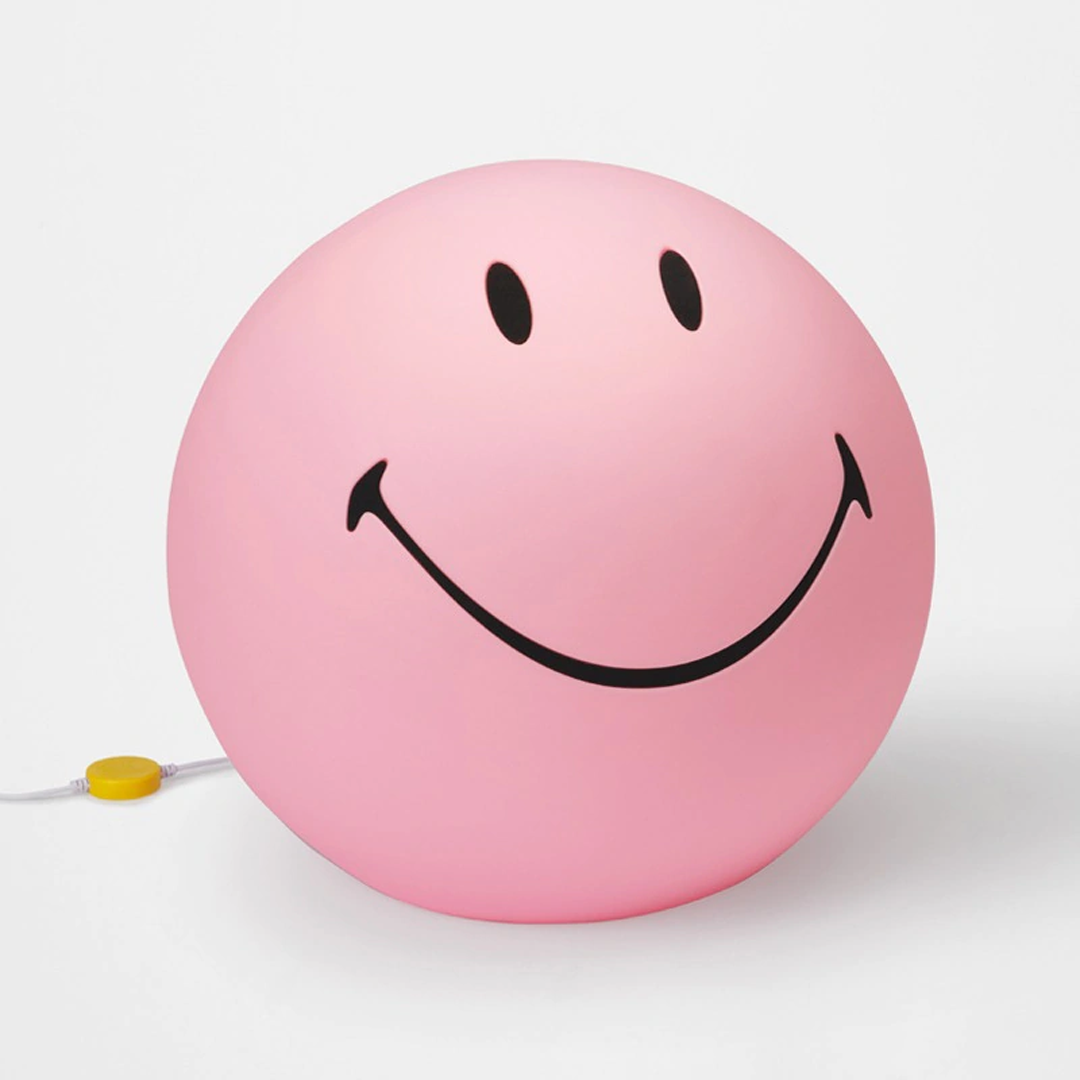Mr Maria Smiley XL Lamp - Pink