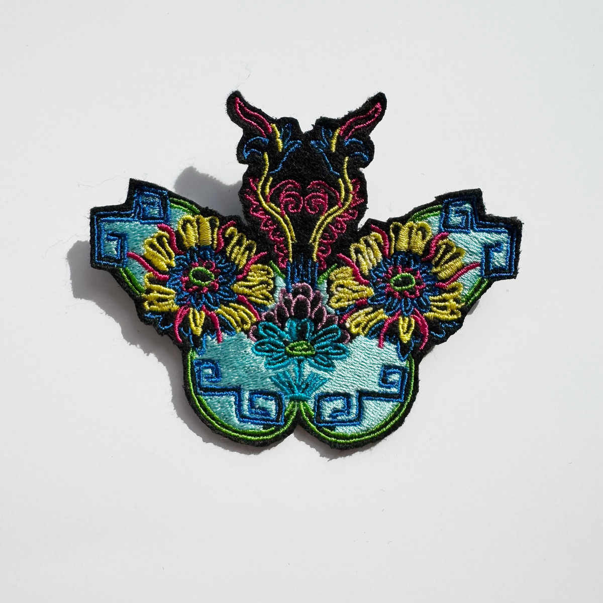 AGWA x NMTafe Embroidered Brooch Oriental Butterfly